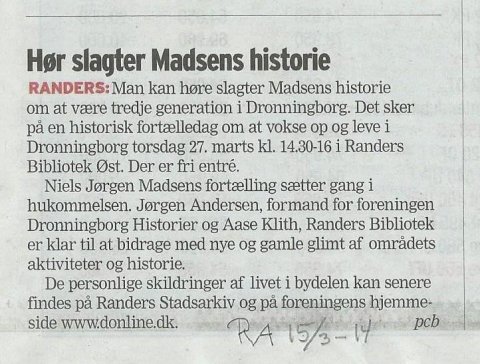 Slagter Madsen avisudklip
